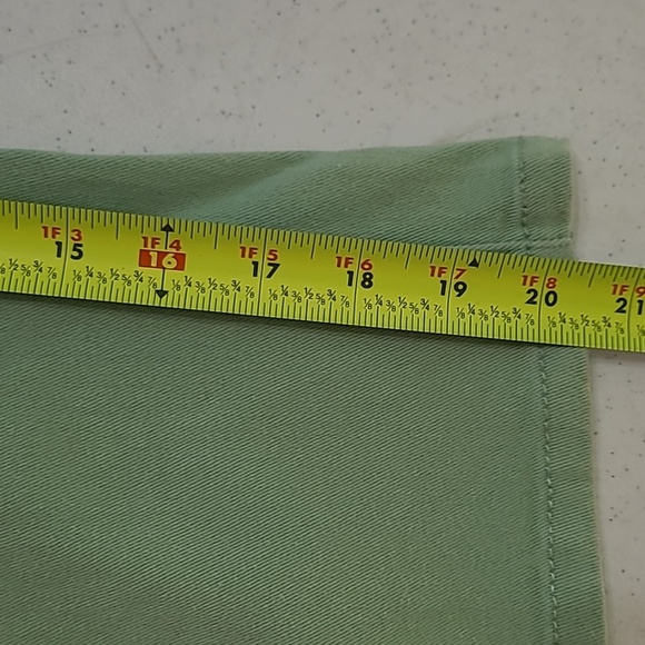 💥3for$12💥 Gloria Vanderbilt mint green Amanda jean Capris size 16 - Picture 11 of 13